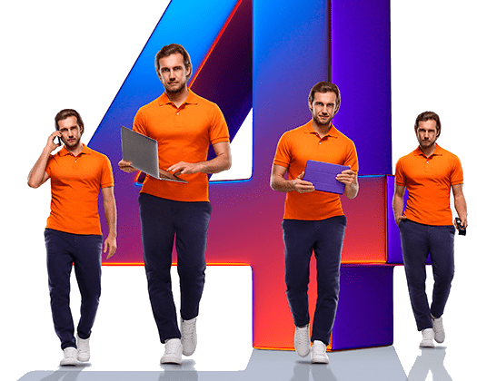 Великолепная четверка Ростелеком в&nbsp;деревня Луначары (Орловская область)